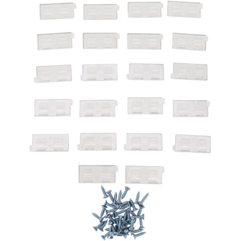 String Lights Clips Waterproof Simple Operation Heavy Duty Lights Cable Clips for Outdoor Indoor Party Garden Lights Cables (1/5)