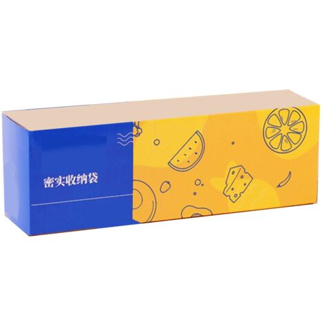 Double Sealed Food Storage Freezer Bags Reusable Zipper Lock Leak Proof Clear Food Storage Bags M Size (1/5)