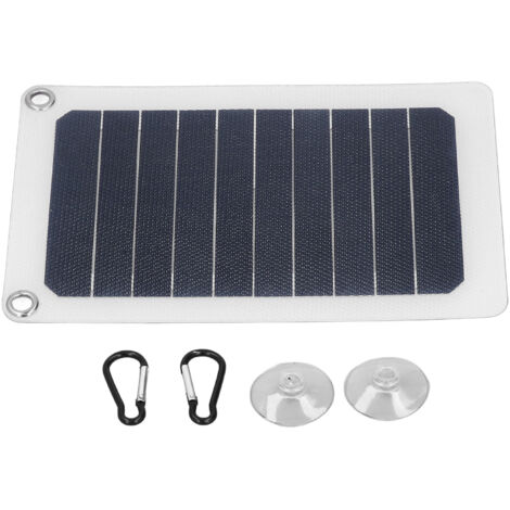 6W 6V Portable Solar Panel Energy Conservation Environment Protection Solar Charging Panel for Outdoor Work Camping (1/5)