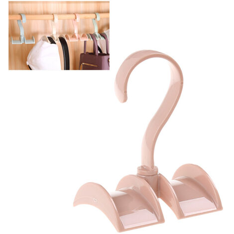 Rotatable Closet Hanger Swivel Storage Hanger Closet Coat Rack Bag Hook (1/5)