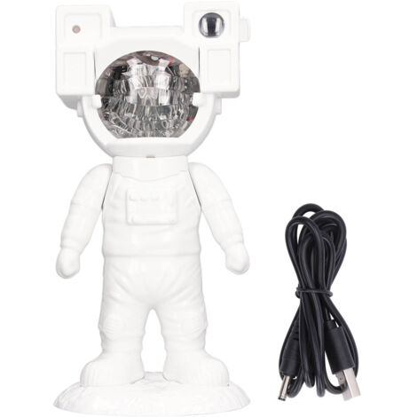 Astronaut Star Projector Light Four Projection Modes Rotatable Head USB Projection Lamp for Room Table Decoration (1/5)