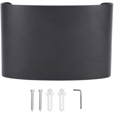 4W LED Outdoor Wall Sconce Double Headed Outside Up Down LED Wall Lamp 3 Color Dimming Waterproof 85‑265V (1/5)
