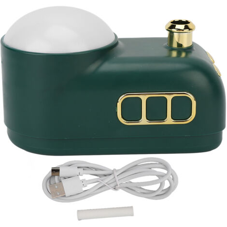 Humidifier with Night Light Fine Spray 3 Color Light Mode Mobile Using Vintage Desktop Humidifier for Bedroom Green (1/5)