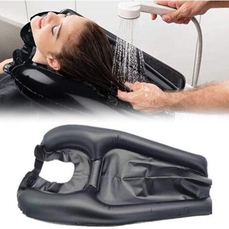 PVC Inflatable Shampoo Basin Portable Shampoo Pad Quickly Inflate And Deflate Hair Washing Basin for Pregnant Women Elderly (1/5)