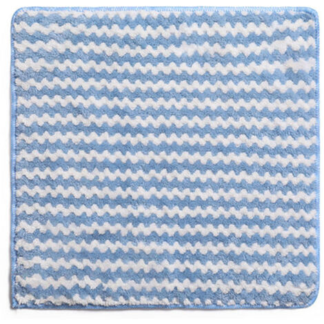 Dish Cleaning Cloth Weave Thickened Polyester Absorbent Soft Versatile Dish Towel for Kitchen Table (1/5)