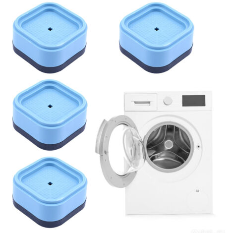 4 Pcs Washing Machine Feet Pad Non Slip Rubber Foot Pads Anti Vibration Washing Machine Feet Vibration Damper for Washing Machines and Dryers (1/5)