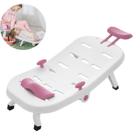 Children's Shampoo Recliner Foldable Adjustable Shampoo Chair Shampoo Bed (1/5)