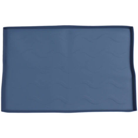 Grill Mat Silicone Blackstone Griddle Top Cover Anti Sticky Grill Protective Cover Mat 36inch Dark Blue (1/5)