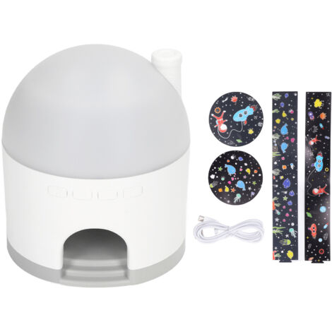 Star Projection Lamp Innovative Bedside Night Light Children Bedroom Romantic Ambient Lamp Projector White (1/5)