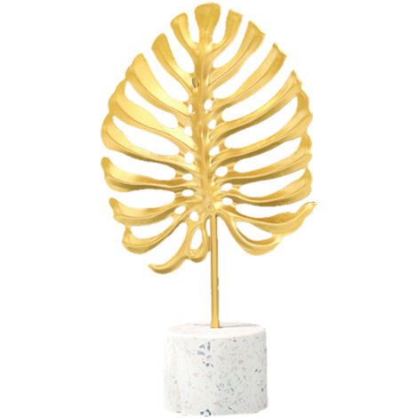 Exquisite Iron Gold Leaf Ornaments Iron Tree Desktop Art Decoration Home Decoration4 19.5 X 10cm / 7.68 X 3.94in
