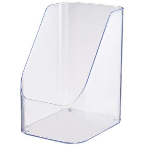 Makeup Brush Holder Organizer Plastic Desktop Cosmetic Storage Bin for Vanity Skin Care Product Perfume Bathroom Kitchen Countertop Transparent (1/5)