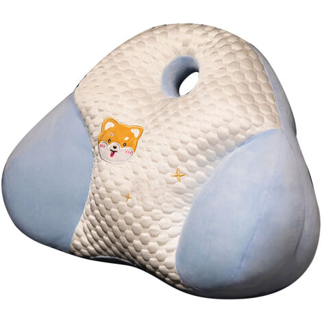 Chair Back Cushion Summer Lumbar Support Pillow Cartoon Waist Pillow for Sofa Bedroom Office Car Shiba Inu (1/5)