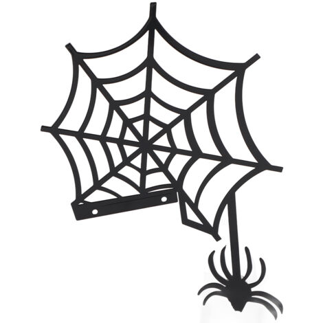 Halloween Door Corner Sign Wooden Witch Spider Halloween Decor Halloween Witch Sign Fall Decor (1/5)