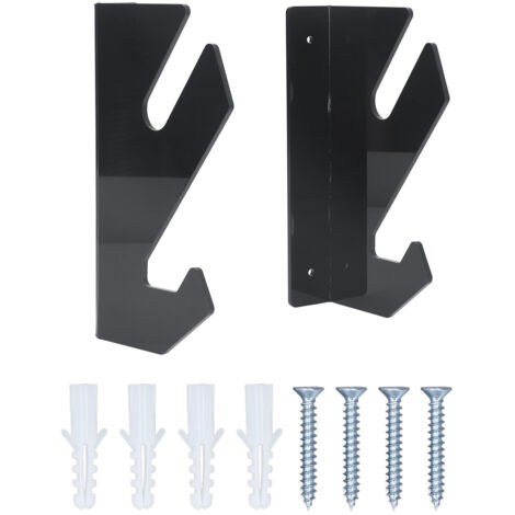 Skateboard Wall Mount Display Rack Acrylic High Load Bearing Multifunctional Skateboard Wall Hangers for Snowboards Water Skis (1/5)