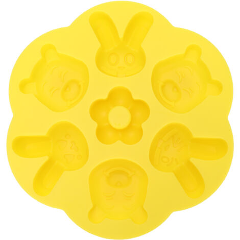 Cartoon Silicone Mold DIY Hand‑Made Reusable Cake Chocolate Mold for Baking Kitchen (1/5)