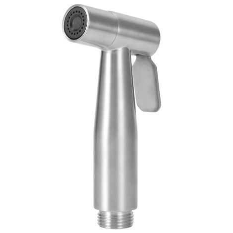 G1/2 Toilet Bidet Sprayer Stainless Steel Handheld Bidet Spray Head Nozzle Bathroom Accessories (1/5)