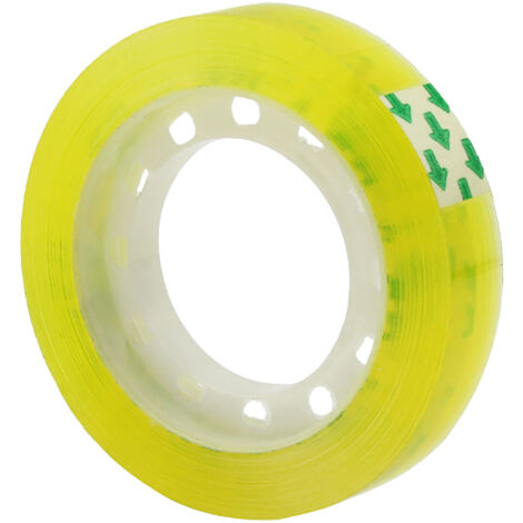 Stationery Tape Multipurpose Wide Transparent Tape Refills for School Office Crafts Gift Wrapping (1/5)