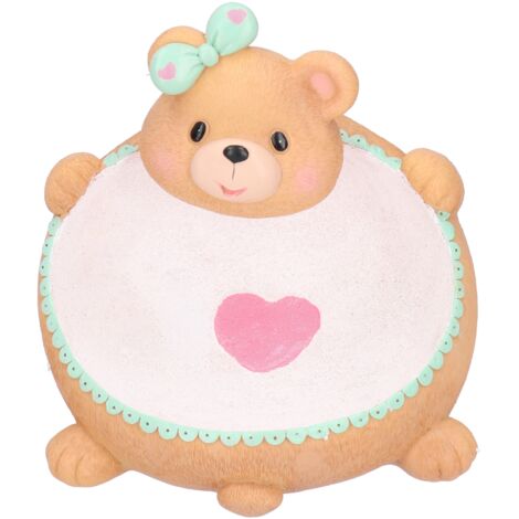 Bear Resin Ornament Statue Figurine Sculpture Table Sundries Container Key Candy Snack Storage (1/5)