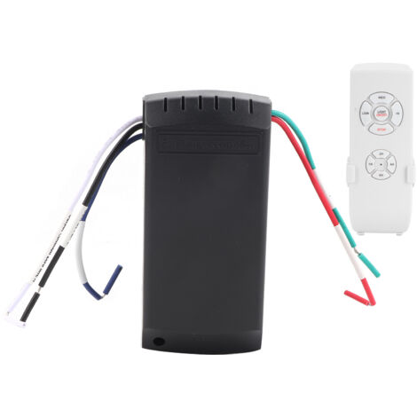 Ceiling Fan Remote Control Kit Wireless Timing Remote Control for Ceiling Fan lamp 85-265V (1/5)