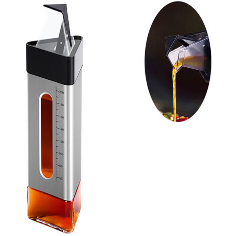 Oil Sprayer Refillable Oil Dispenser Oil Vinegar Cruet Spray Bottle with Measurements for Kitchen Barbecue (1/5)