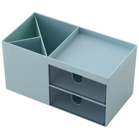 Desktop Storage Drawer Cosmetic Storage Box Plastic Organizer for Jewelry Stationery (1/5)