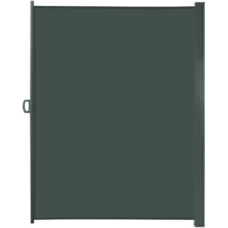 Outsunny 3x2m Retractable Sun Side Awning Screen Fence Patio Garden Wall Balcony Screening Panel Outdoor Blind Privacy Divider, Grey (1/5)