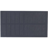 Small Solar Panel Monocrystalline Silicon Portable Solar Cell Module for 3.7V Batteries Charging 1W 5V