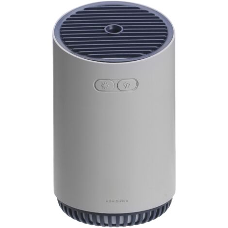 Humidificateur d'air portable de 320 ml avec veilleuse 7 couleurs, silencieux et sans fil, arrêt automatique, idéal pour la maison, le bureau, la chambre ou les voyages. (1/5)