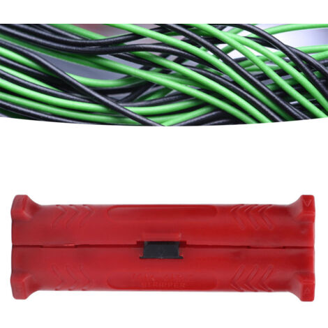 Pince à dénuder pour câble coaxial à gaine isolée, double extrémité, outil manuel de dénudage de fils Ethernet MT-1660 (1/5)