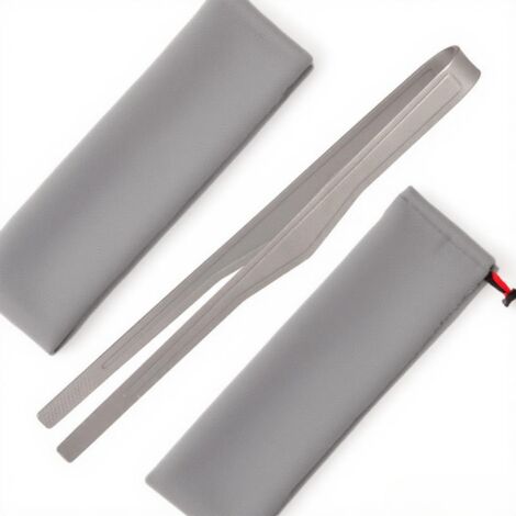 Pinces en Titane pour BBQ Léger Ustensile de Cuisine Outdoor Camping Randonnée (1/5)
