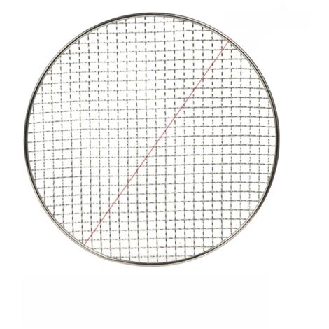 Grill rond 30,5cm pour camping extérieur, poêle à bois, poêle à charbon, barbecue en fonte (1/5)