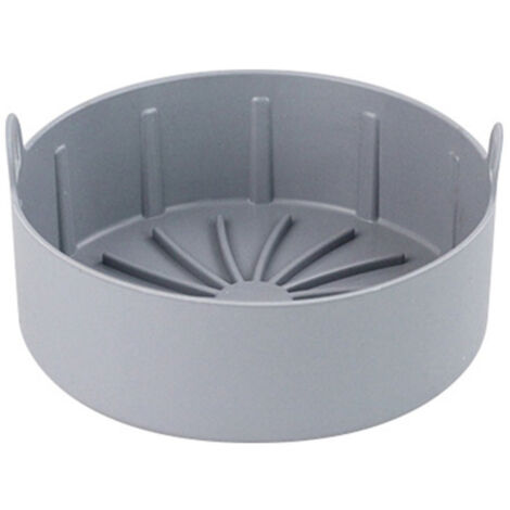 Plaque en silicone pour friteuse à air, remplacement des protections en papier, matériau silicone sûr pour les aliments, accessoires de cuisine pour four et micro-ondes (1/5)