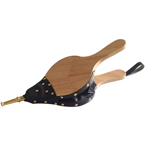 Soufflet de cheminée 1PC pour camping extérieur BBQ grill cuisson intérieure ventilateur de cheminee souffleur d'air avec sangle de suspension (1/5)