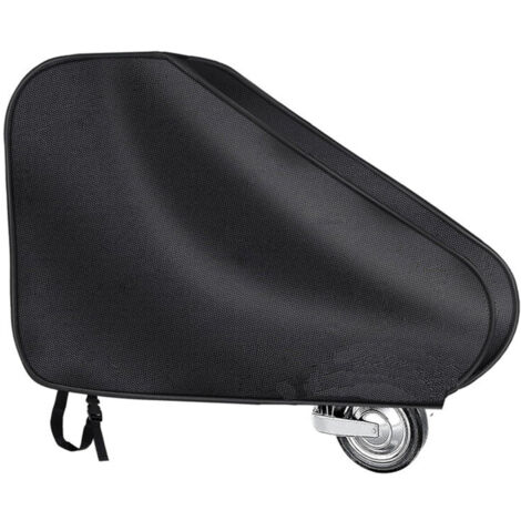 Housse crochet remorquage compatible camping-car/caravane tissu Oxford noir (1/5)