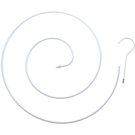Cintre spiralé support rond pour draps couettes housses de matelas (1/5)