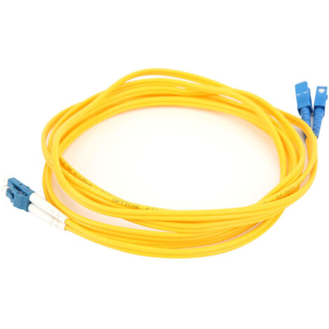 Cordon de brassage fibre optique LC UPC SC UPCSMDX3.03 MPVC (1/5)