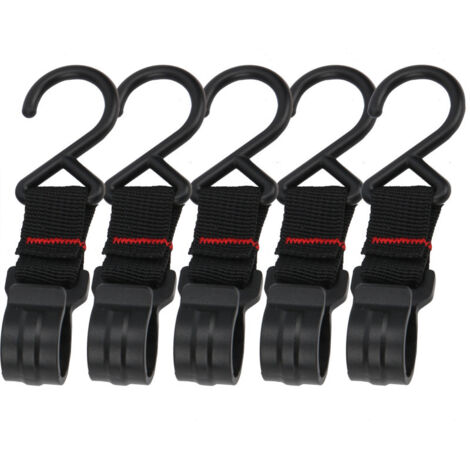 Lot de 5 crochets de suspension multifonctionnels pour camping et ustensiles légers (1/5)