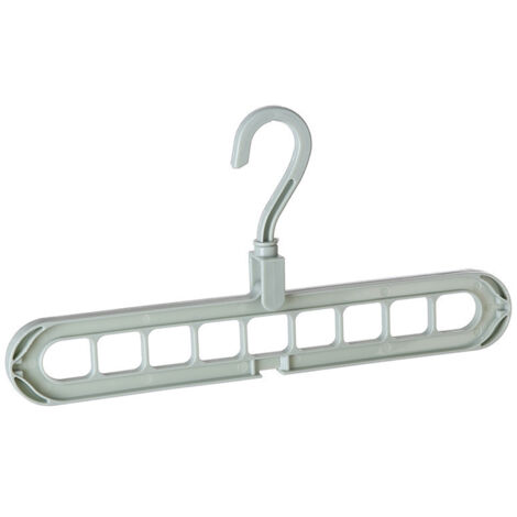 Cintre pliable rotatif antidérapant 9 trous multifonctionnel (1/5)