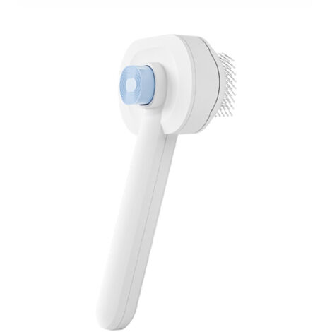 Peigne à air auto-nettoyant pour animaux, bleu clair (modèle standard) (1/5)