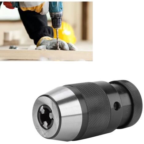 Mandrin B16 autoserrant 0-13 mm acier pour tour et perceuse (1 pièce)