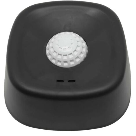 Tapis à lécher interactif pour chiens, distributeur de nourriture lente, anti-déversement, base antidérapante, coque noire et boule blanche (noir/blanc) (1/5)