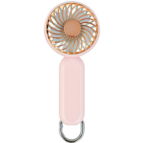Ventilateur portable à main rechargeable 1200 mAh, 3 vitesses (USB) (1/5)