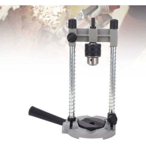 Support de fixation guide perçage alliage d'aluminium angle et profondeur réglables (1/5)