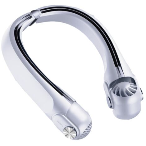 Ventilateur portable à col de cygne réglable sans pales, idéal pour les paresseux, rechargeable par USB et silencieux. Mini ventilateur silencieux. (1/5)