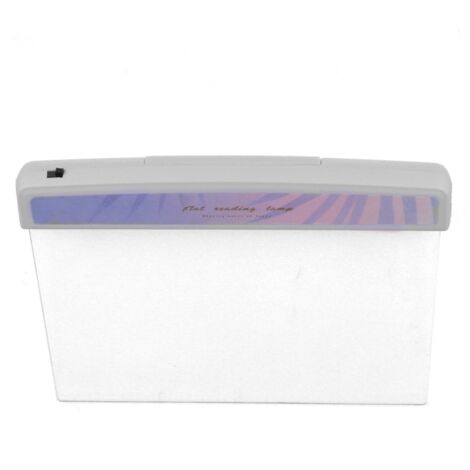 Lampe de lecture portable à panneau LED, motif feuille, plate, protection oculaire pour étudiants, type 4 (1/5)