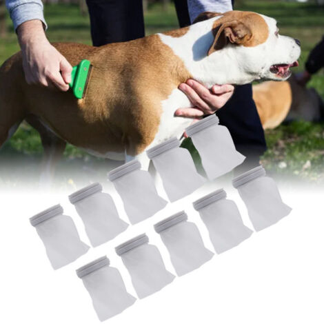 Ensemble de 10 filtres, adaptés aux peignes anti-puces électriques, aux épilateurs anti-puces et aux tondeuses à poils pour animaux de compagnie (1/5)