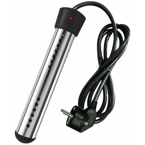 Chauffe-eau électrique 2500W avec tension par immersion, chauffe-eau de piscine, chauffe-eau portable, adapté pour étangs, seaux (1/5)
