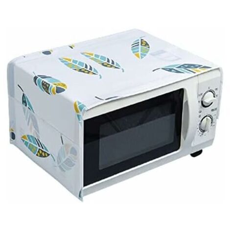 DEESSE SHOP - Housse anti-poussière pour four à micro-ondes/multifonctions, housse anti-graisse avec protection de cuisine de poche (motifs géométriques) (1/4)