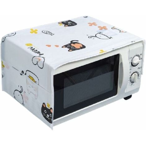 DEESSE SHOP - Four à micro-ondes/four multifonction Housse anti-poussière Housse anti-graisse avec protection de cuisine de poche (motif chat) (1/5)