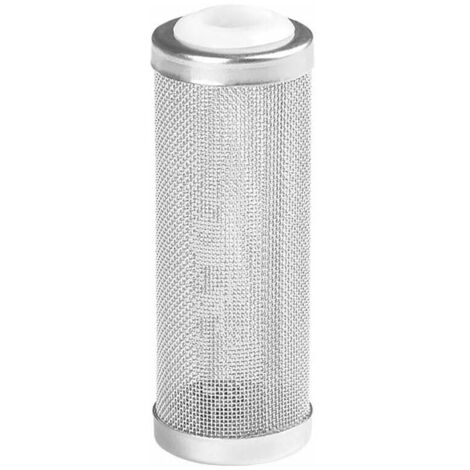 DEESSE SHOP - Protection de filtre en maille, gaine d'entrée de filtre en acier inoxydable, filtre d'aquarium, grille de protection de filtre pour poisson, crevettes, accessoire d'aquarium, 12 mm (1/5)